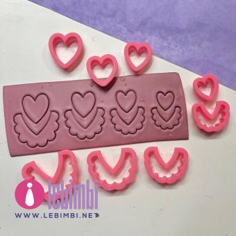 Set 8 cutter - Arch with Heart