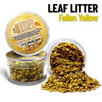 Leaf Litter - Fallen Yellow - Green Stuff World