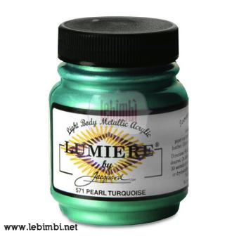Lumiere #571 Pearlescent Turquoise - 2.25 oz