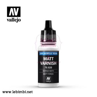 Vallejo MEDIUMS - Matt Varnish 70.520 - 17ml