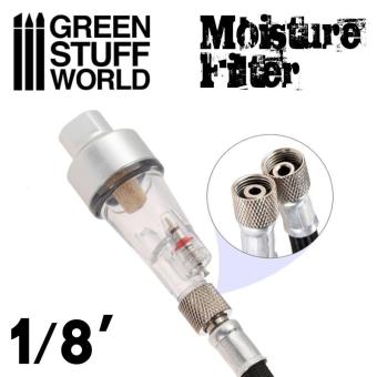 Airbrush Moisture Air Filter 1/8 - Green Stuff World 