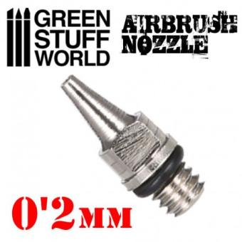 Airbrush Nozzle 0.2 - Green Stuff World 