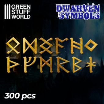 Dwarven symbols  - Green Stuff World
