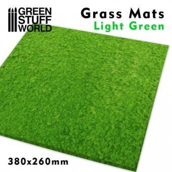Grass Mat 38x26cm - Light Green - Green Stuff World