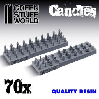 Candele in resina - Green Stuff World