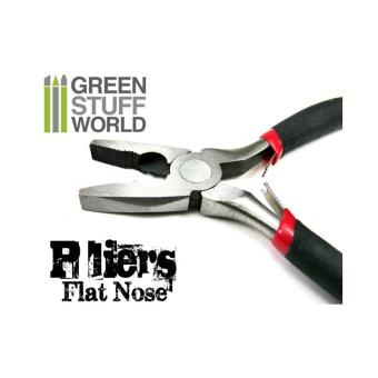 Flat Nose Pliers - Pinze a becco piatto - Green Stuff World