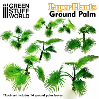 Paper Plants - Ground Palm - Green Stuff World