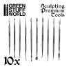 10x Sculpting Tools PREMIUM + custodia -  GSW - foto 2