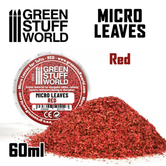 Micro Leaf - Red - Green Stuff World