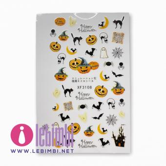 Foglio Stickers autoadesivi - Halloween