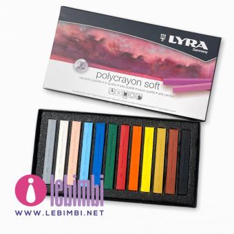 Lyra - POLYCRAYON SOFT - Confezione da 12 pezzi