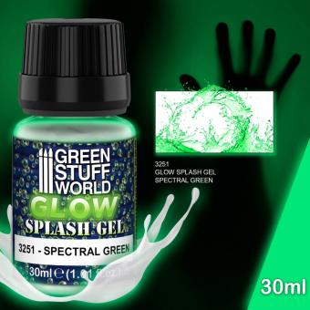 Splash gel GLOW - Spectral GREEN - Green Stuff World