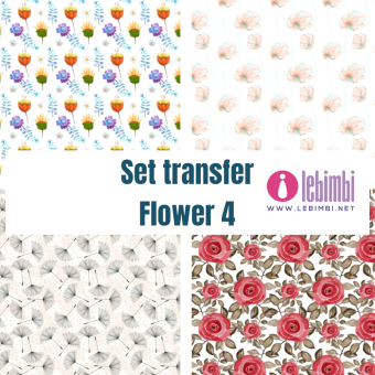 Set transfer - Flower 4