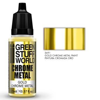 GOLD Chrome Metal paint - Green Stuff World