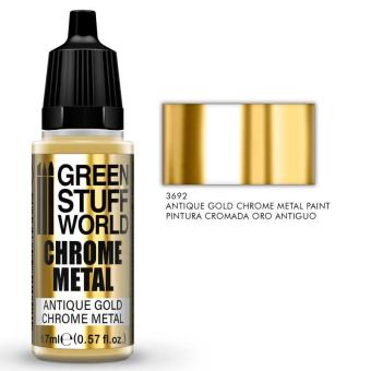 ANTIQUE GOLD Chrome Metal paint - Green Stuff World