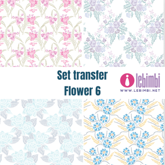 Set transfer - Flower 6