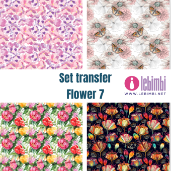Set transfer - Flower 7
