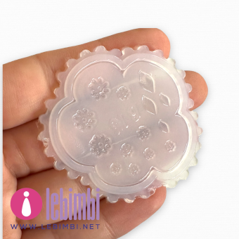 Stampo in silicone - Mini fiori e foglie