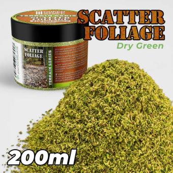 Scatter Foliage - Dry Green - 200ml - Green Stuff World