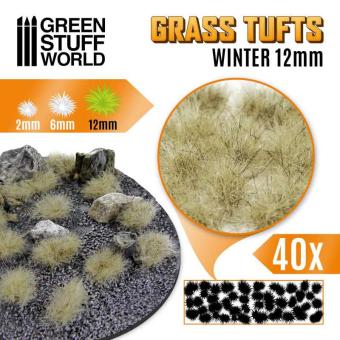 Grass TUFTS XL - 12mm self-adhesive - WINTER