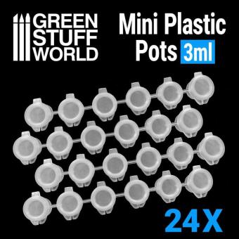 Mini contenitore / Plastic pots - 3ml