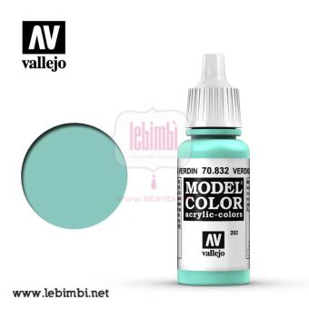 Vallejo MODEL COLOR - Verdigris Glaze 70.832 - 17ml