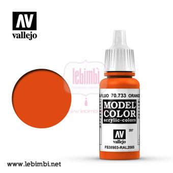 Vallejo MODEL COLOR - Orange Fluorescent 70.7303 - 17ml