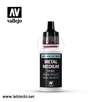 Vallejo MEDIUMS - Metal Medium 70.521 - 17ml