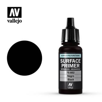 Vallejo SURFACE PRIMER - Black 17ml