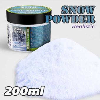 REALISTIC Model SNOW Powder 200ml - Green Stuff World