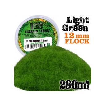 Static Grass Flock - Light Green 12mm - 280 ml