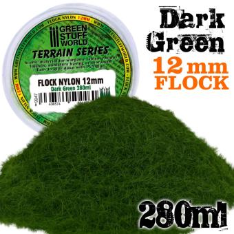 Static Grass Flock - Dark Green 12mm - 280 ml