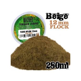Static Grass Flock - Beige 12mm - 280 ml