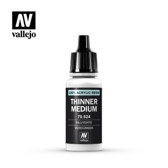 Vallejo MEDIUMS - Thinner Medium 70.524 - 17ml