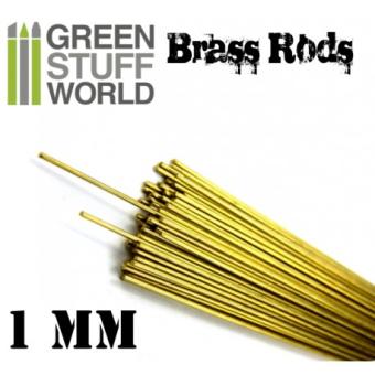 Brass Rods - 1mm ( 5 pezzi )
