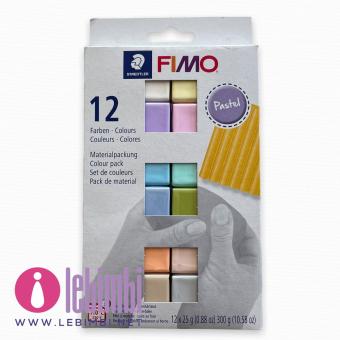 SAMPLE SET - Fimo Soft "PASTEL" 12x25gr