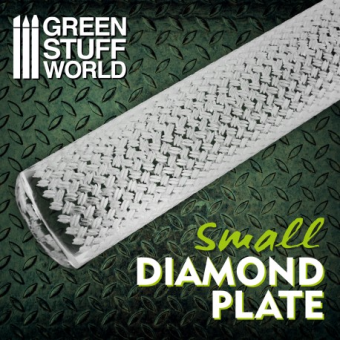 Rollin Pin - SMALL Diamond Plate - Green Stuff World