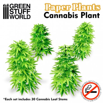 Paper Plants - Cannabis - Green Stuff World