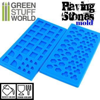Paving Stones Molds - Stampo per pavimentazione - Green Stuff World