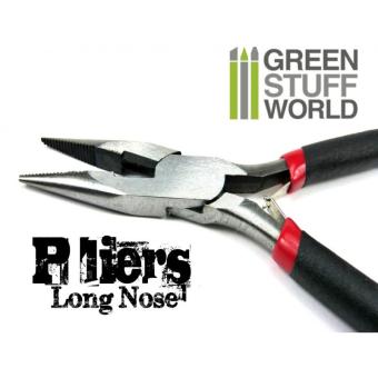 Long nose Pliers - Pinze becco lungo - Green Stuff World
