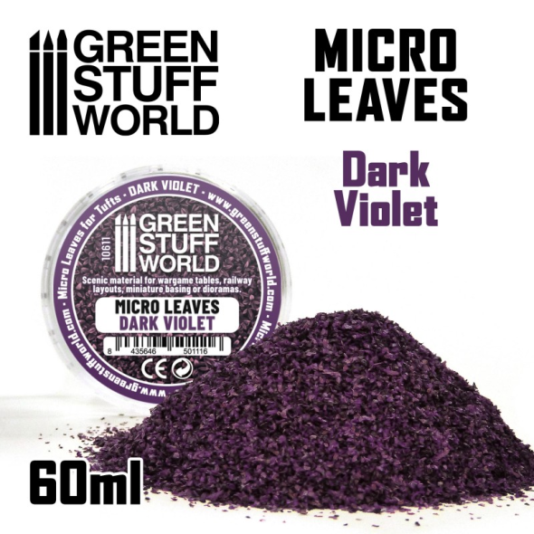 Micro Leaf - Dark Violet - Green Stuff World