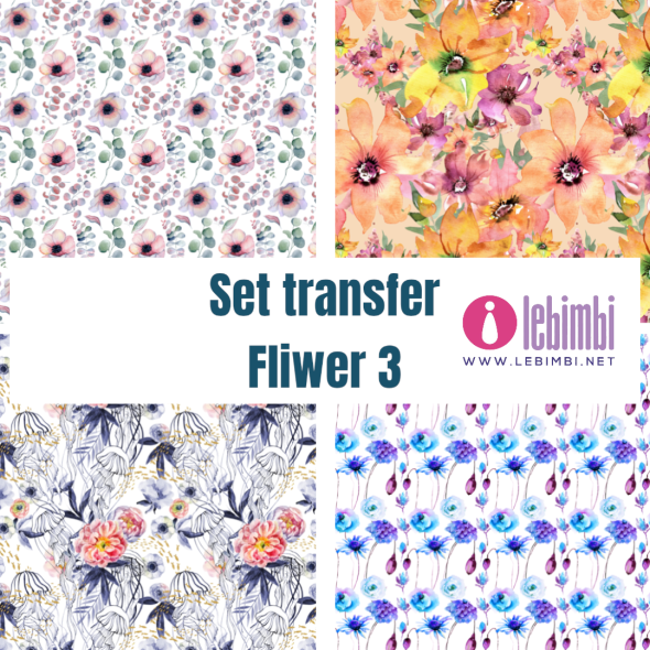 Set transfer - Flower 3