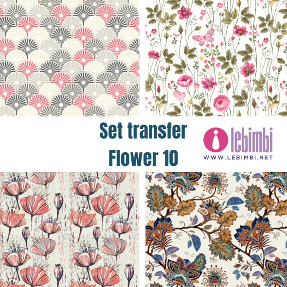 Set transfer - Flower 10