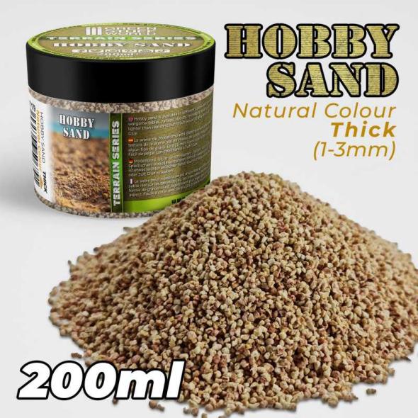 Thick Hobby Sand 200ml - Natural - Green Stuff World