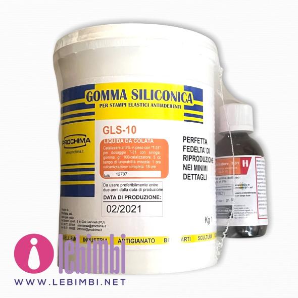 Gomma Siliconica da Colata GLS-10 -1kg - Prochima