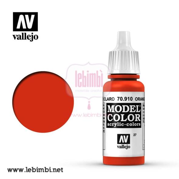 Vallejo MODEL COLOR - Orange Red 70.910 - 17ml