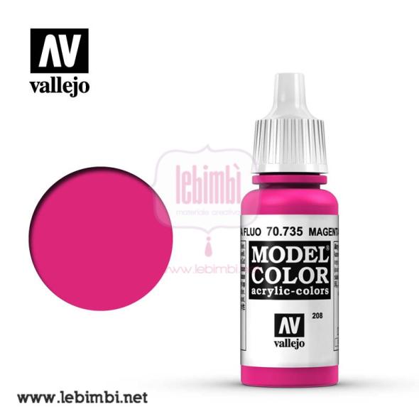 Vallejo MODEL COLOR - Magenta Fluorescent 70.735 - 17ml