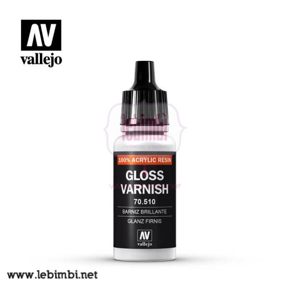 Vallejo MEDIUMS - Gloss Varnish 70.510 - 17ml