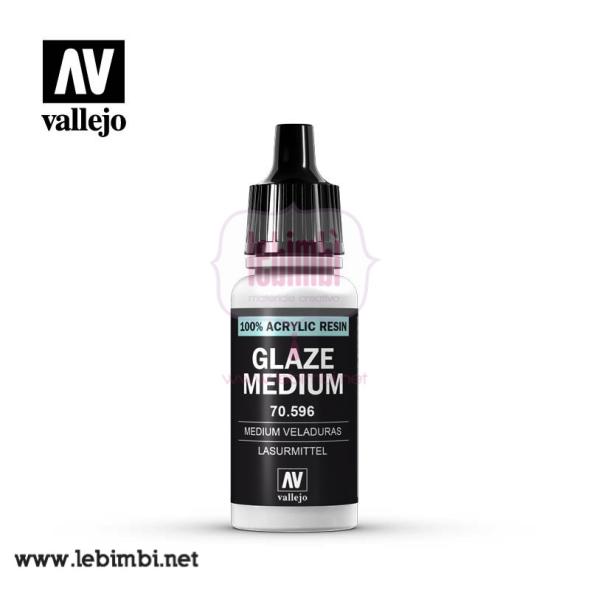 Vallejo MEDIUMS - Glaze Medium 70.596 - 17ml
