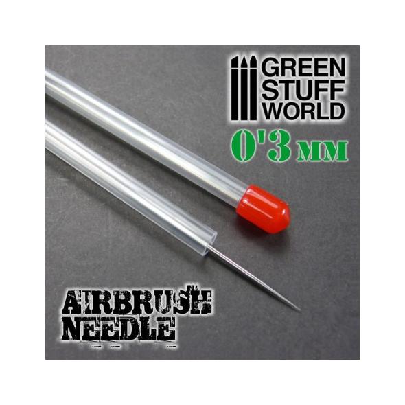 Ago per Aerografo (Airbrush Needle) 0.3mm - Green Stuff World